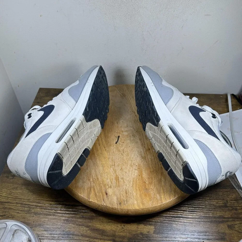 Nike Air Max 1 Shoes Mens Size 12 White Gray Black FD9082-002 Retro Sneakers_7
